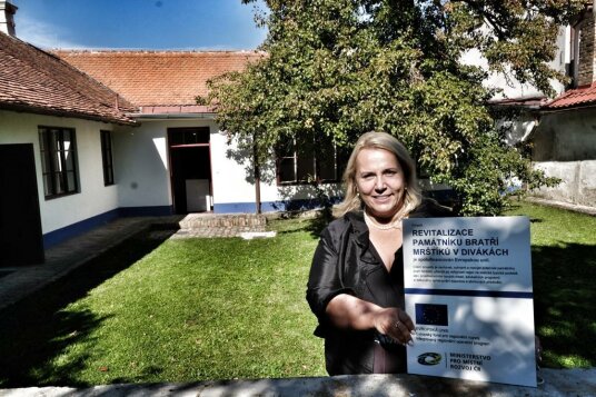 Návštěva z&nbsp;Ministerstva pro místní rozvoj 10. 9. 2021, foto: Facebook @KlaraDostalovaMMR